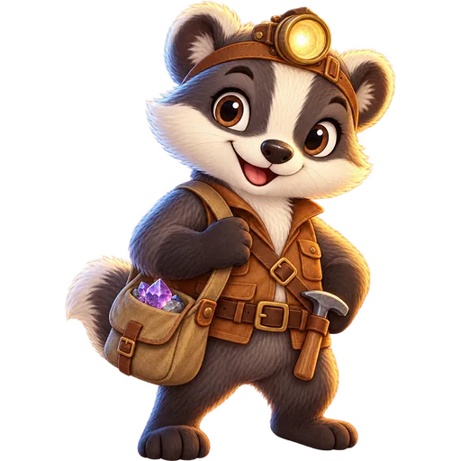 Flint the badger