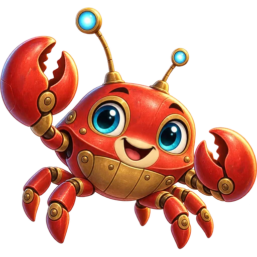 Pinch the clockwork crab