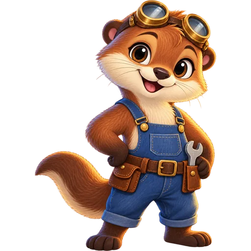 Rivet the otter